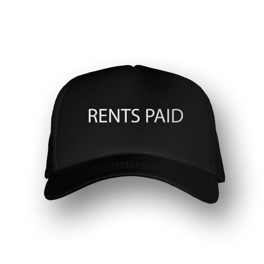 Rents Paid Foam Trucker Hat